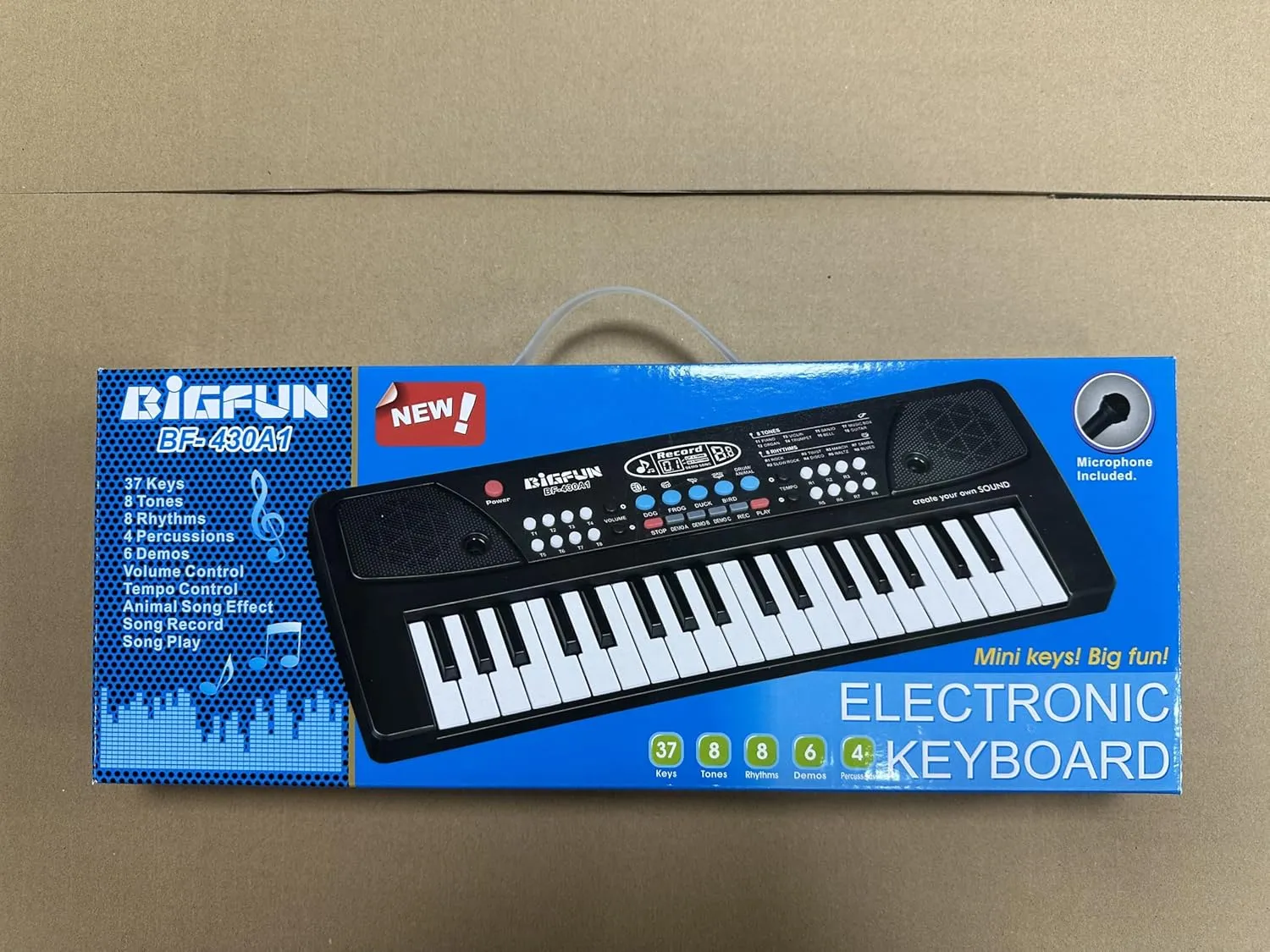 37 Keys Electronic Keyboard