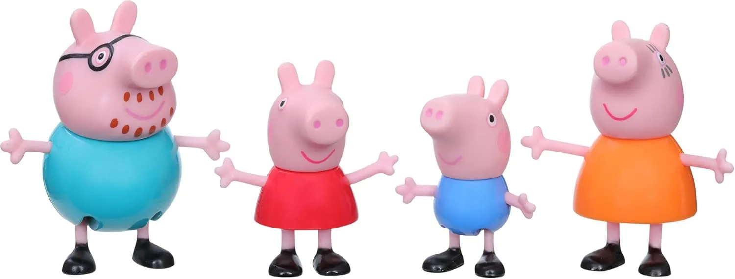 Pappa Pig Family 4 Pack