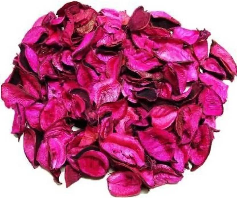 99 Home Decor Pink Color Potpourri Dry Leaves For Table Decoration And Vase Filler (Pack Of 4) Vase Filler  (Vase Filler, Table Decoration)