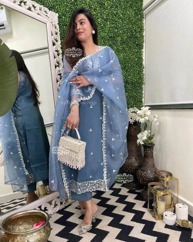 Kurti Blue