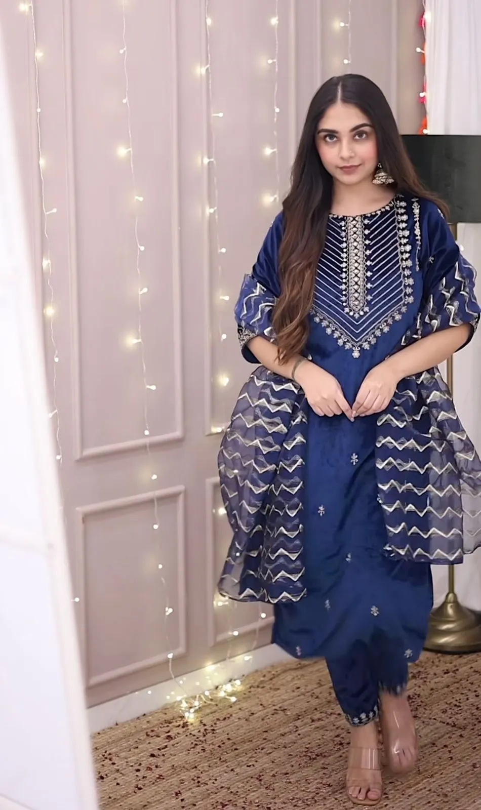 SUIT WITH PANT AND DUPATTA