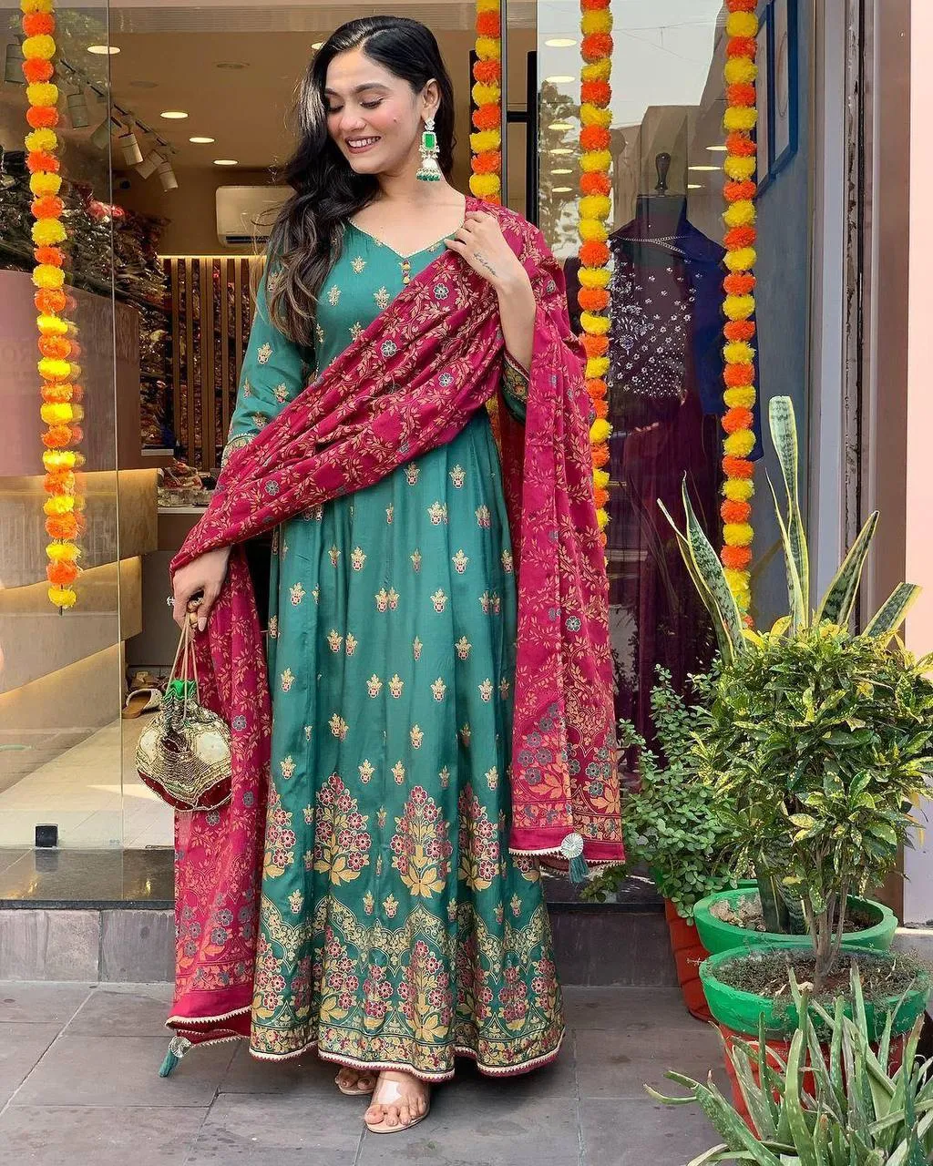 Chitralekha Women Anarkali Fabulas Dress With Dupatta