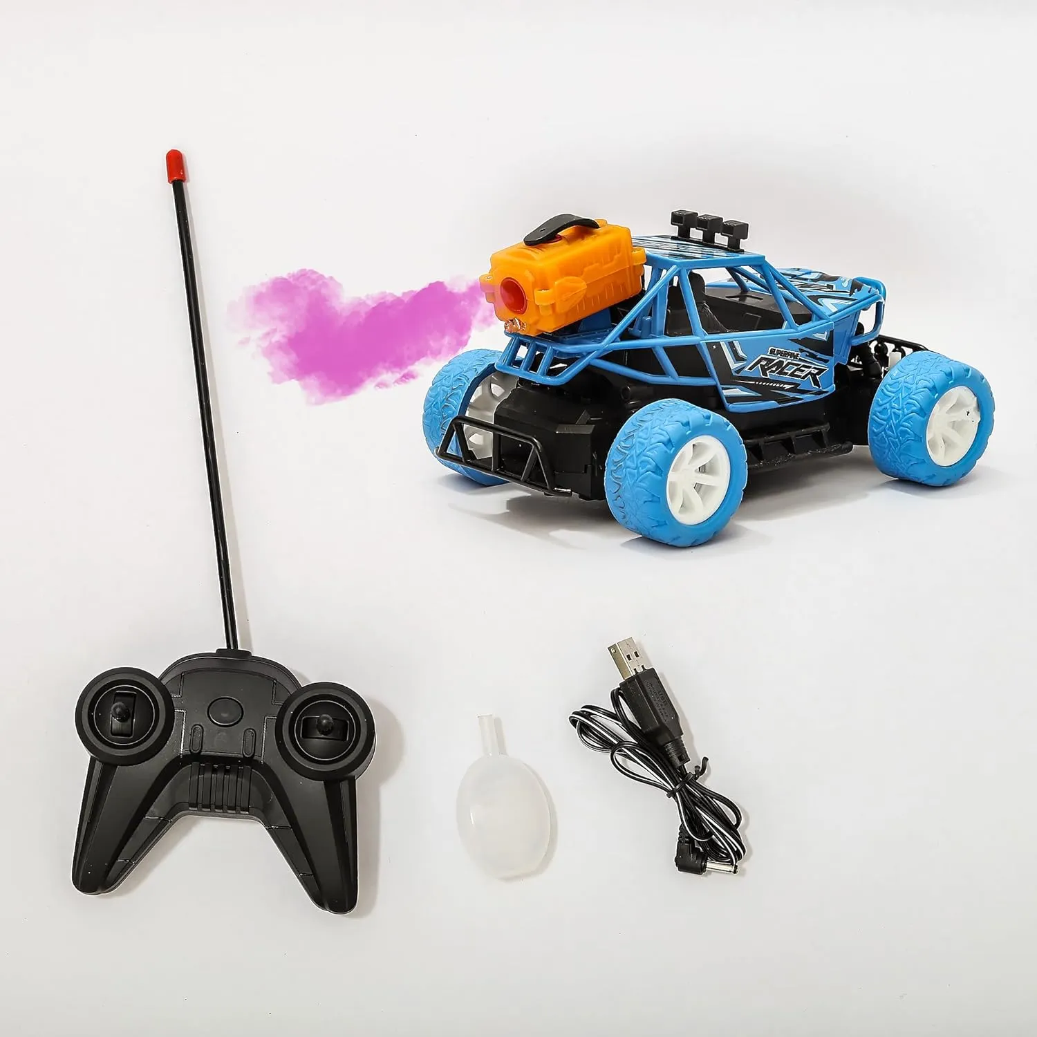 Remote Control Car Big Size Rock Crawler Water Mist Smoke