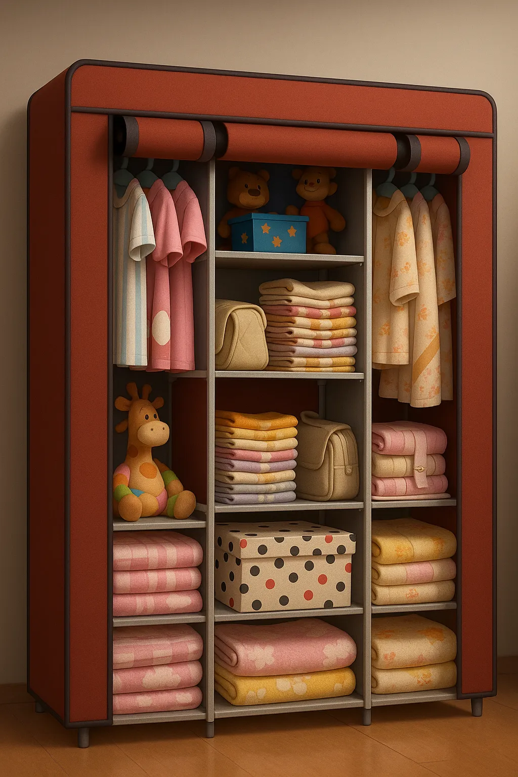 Foldable Cloth Almira Wardrobe