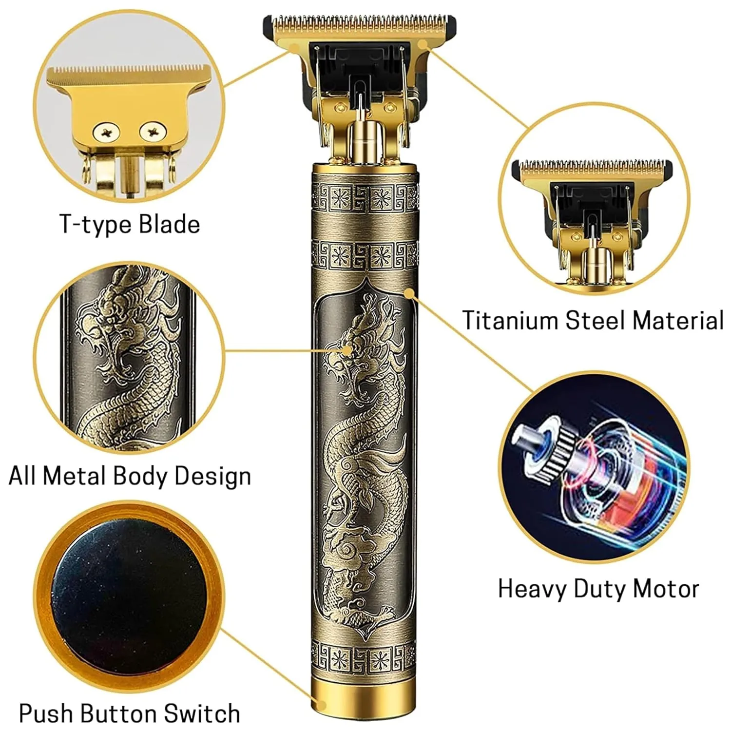 Trimmer for Men Beard, Mustache, Head, Body