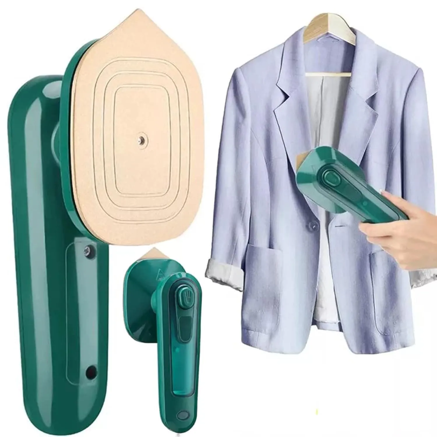 Portable Iron Travel Steamer for Clothes Mini Handheld Press