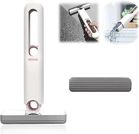 Portable Mini Mop,Self-Squeeze
