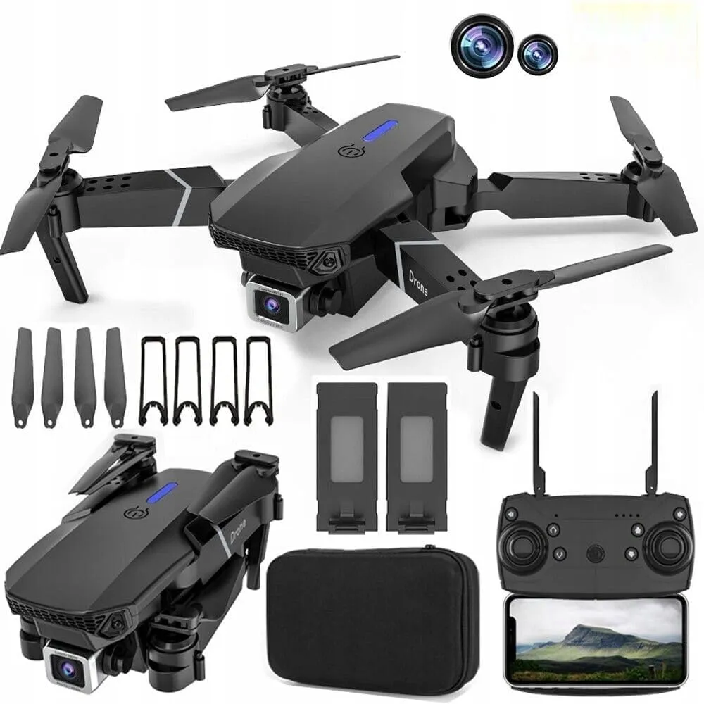 E88 Drone With Camera For Beginners